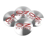 JUZELY 4 Pezzi coprimozzo per OZ Racing 56mm, Coprimozzo Ruota Cerchi coprimozzo per mozzi con Emblemi Coprimozzo Centrale Ruota di Ricambio Accessori