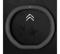 JUZELY Coprivolante Auto per Citroen C5 AIRCROSS, Coprivolante in Pelle Microfibra Traspirante e Antiscivolo, Durevole Copri sterzo Auto Accessori Auto Interno,C