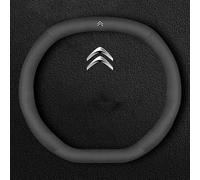 JUZELY Coprivolante Auto per Citroen C5 AIRCROSS, Coprivolante in Pelle Microfibra Traspirante e Antiscivolo, Durevole Copri sterzo Auto Accessori Auto Interno,A