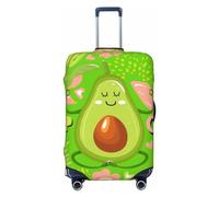 JUZGTSIT Avocado Keep Calm Avocado Doing Sport, piccola copertura elastica per valigie, Avocado Keep Calm, M, Classico