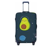 JUZGTSIT Avocado Keep Calm Avocado Doing Sport, piccola copertura elastica per valigie, Avocado nello spazio, L, Classico