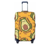 JUZGTSIT Avocado Keep Calm Avocado Doing Sport, piccola copertura elastica per valigie, Cane Avocado, XL, Classico