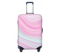 JUZGTSIT Colori tenui di marmo per il caso del tronco si applicano a 19 "-32" piccolo elastico bagagli copertura valigia copre Protector, Nero , L, Classico