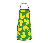 JUZGTSIT Grembiule unisex colorato cosmo UFO alieno astronavi nero teen grembiule per chef, casa, cucina, pittura, giardinaggio, barbecue, 7, Taglia unica