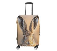 JUZGTSIT Una lepre marrone da portare avanti per la custodia approvata TSA adatta a 45-81 cm, stile, piccola copertura elastica per valigie, Stile:, XL, Classico