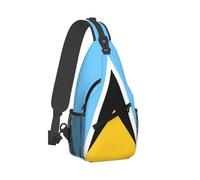 JUZGTSIT Zaino a tracolla unisex St Lucia borsa a tracolla per uomo donna