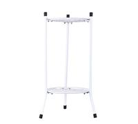 Juzinqu Supporto per Piante da Interno ed Esterno | Scaffale in Ferro Battuto e Metallo per Vasi da Fiori, Espositore Resistente