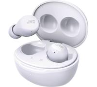 JVC, Cuffie Bluetooth HA-Z66T, Bluetooth 5.1, Resistenti agli Schizzi IPX4, Dimensioni Ridotte, Cuffie Wireless con Batteria Fino a 23 ore, Accensione/Spegnimento Automatico, White