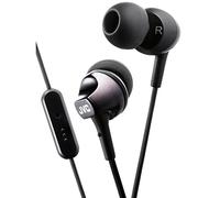 JVC Auricolari in-ear premium con microfono e telecomando - nero