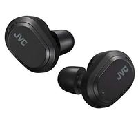 JVC Auricolari per riduzione del rumore con la punta in memory foam, cuffie veramente senza fili, totale 32H di autonomia, controllo tattile, resistente alla pioggia IPx4, HA-A50T-B (nero)