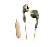 JVC HA-F19M-GC - Retro Earbuds, vivavoce, kaki-beige