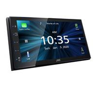 Autoradio JVC KW-M560BT Ricevitore multimediale per auto Nero 200 W Bluetooth [KWM-560BT]