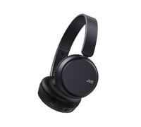JVC, Cuffie Bluetooth HA-Z37W, Cuffie Wireless On Ear con Deep Bass, 3 Modalità Audio, Funzione Multi Point, Compatibili con Assistenti Vocali, 35 Ore di Riproduzione, Blu