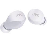 JVC, Cuffie Bluetooth HA-Z66T, Bluetooth 5.1, Resistenti agli Schizzi IPX4, Dimensioni Ridotte, Cuffie Wireless con Batteria Fino a 23 ore, Accensione/Spegnimento Automatico, White