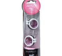 JVC Cuffie HP-AL102-WP Bianco e Rosa Rubino Ear Clip Compact Clip-on Jack da ...