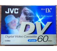 JVC DVM 60 Video Cassette - Confezione da 1