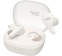JVC HA-A23T-W - Auricolari True Wireless Gumy Premium con Cancellazione del Rumore, Bluetooth 5.4, Modalità Suono Ambientale, 26 ore di autonomia e Custodia di Ricarica Traslucida, USB-C, Bianco