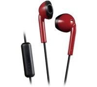 JVC HA-F19M-RB-E - Cuffie con funzione di auricolari, colore: Rosso x Nero