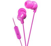 JVC HA-FR15-P-E Superior Sound Isolation Cuffie Intra-auricolari con Microfono e Telecomanda, Rosa