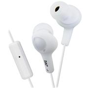 JVC HA-FR6 Gumy Plus In-Ear-Kopfh rer mit Fernbedienung und Mikrofon (Wei )