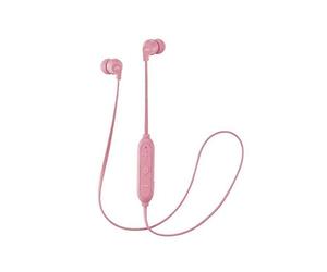 JVC HA-FX21BT-PE Auriculares Dentro de oído, Banda para cuello Bluetooth Rosa