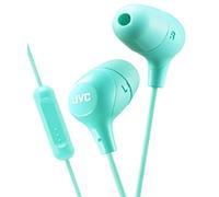JVC HA-FX38M-G-E, Auricolari In-Ear con telecomando e microfono, Verde