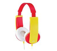 JVC HA-KD5-R-E Cuffia per Bambini Sovraurale con Limitazione del Suono, Rosso