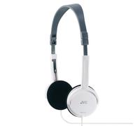 JVC HA-L50 Cuffie On-Ear Leggere e Pieghevoli con Jack 3,5 mm, Bianco