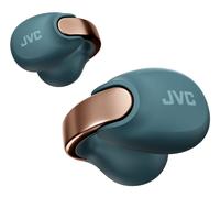 JVC HA-NP1T Cuffie True Wireless Stereo (TWS) Clip d'orecchio Chiamate/Musica USB Type-C Bluetooth Blu, Oro - Nouvo
