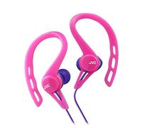 JVC HAECX20P - Cuffie sportive con clip, colore: rosa