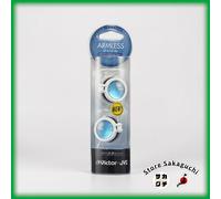 JVC HP-AL102 Cuffie Stereo Clip-on Bianco Lapislazzuli Blu Elegante Ear-hook ...