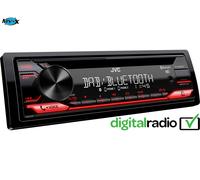 JVC KD-DB622DBT - Autoradio 1 DIN CD Bluetooth DAB+ Ricevitore Multimediale