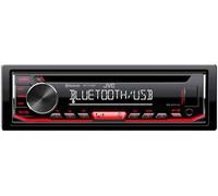 Radio CD per Auto Kenwood KD-T702BT Nero Rosso