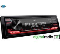 JVC KD-X282DBT - Autoradio 1 DIN Bluetooth DAB+ Ricevitore Multimediale