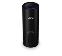 JVC KS-AP120 - Purificatore d'Aria fotocatalitico Portatile CADR 8,5 m3/h, Filtro EPA E12, Filtro UV, ionizzatore, 2 Livelli di Pulizia, 12 Watt, Porta USB, Touch Control