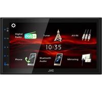 Autoradio JVC KW-M180DBT Ricevitore multimediale per auto Nero 180 W Bluetooth [KW-M180DBT]