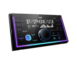 JVC KW-X850BT Mechless - Ricevitore multimediale digitale 2 DIN con Bluetooth, USB, compatibile con iPhone/Android