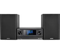 JVC M-9000S-B Micro Sistema Audio Bluetooth Wi-Fi, Nero, 50 W, 2 Vie