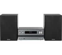 JVC M-918DAB-H Sistema Audio Micro, Bluetooth, Altavoz, Alluminio Nero