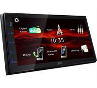 Autoradio JVC KW-M180DBT Ricevitore multimediale per auto Nero 180 W Bluetooth [KW-M180DBT]