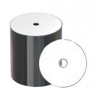 JVC-Taiyo Yuden CD-R 80 min/700 MB 48x, Full printable White, 100 pezzi in ECO-pack