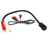 JVC Unilink Ingresso Aux 3.5mm Jack Cavo Autoradio Ipod MP3 Adattatore IPHONE