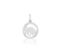Jvd Ciondolo In Argento Segno Del Toro - Ciondolo