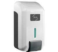 JVD Cleanline - Dispenser di sapone "Gel", colore: Bianco ABS