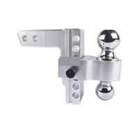 JVDDI Gancio di Traino Regolabile AP03 Adatto for Ricevitore da 2", Gancio di Traino in Alluminio con Caduta/Sollevamento da 6" -12.500 Libbre for Camion Pesanti con Coppia di Serrature