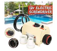 JVDDI Riscaldatore per Vasca idromassaggio da Piscina 3KW / 2KW Termostato for scaldabagno El Ectric for Vasca idromassaggio for Piscina e Spa(3KW)