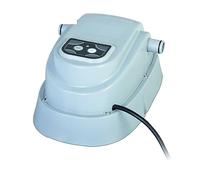 JVDDI Riscaldatore per Vasca idromassaggio da Piscina RISCALDATORE for Piscina a Controllo Digitale ， for lavori in Piscina da 400-4500 Gal/1520-17035 L ， con Filtro da 1000 Gal/h (3785 L/h)