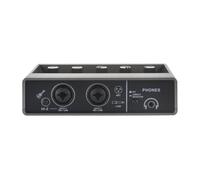 JVDDI Scheda Esterna da 48 kHz con Effetti 48 V for Chitarra Monitor USB Echo Interface for PC Studio Game Recording Q-16