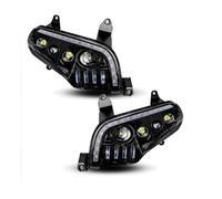 Jvdoipgd Faro Moto Per GoldWing Per GL1800 2001-2016 2017 Gruppo Ottico Anteriore A LED Motocicletta Lampeggiante Indicatore Direzione Abbagliante Anabbagliante