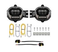 Jvdoipgd Fendinebbia Gruppo Fendinebbia Anteriore Lampada Segnalazione Per Dodge Per Ram 1500 2500 3500 2002-2009 Per Durango 2005 2006 Per 2a Generazione 2004 Faretti(Nero)